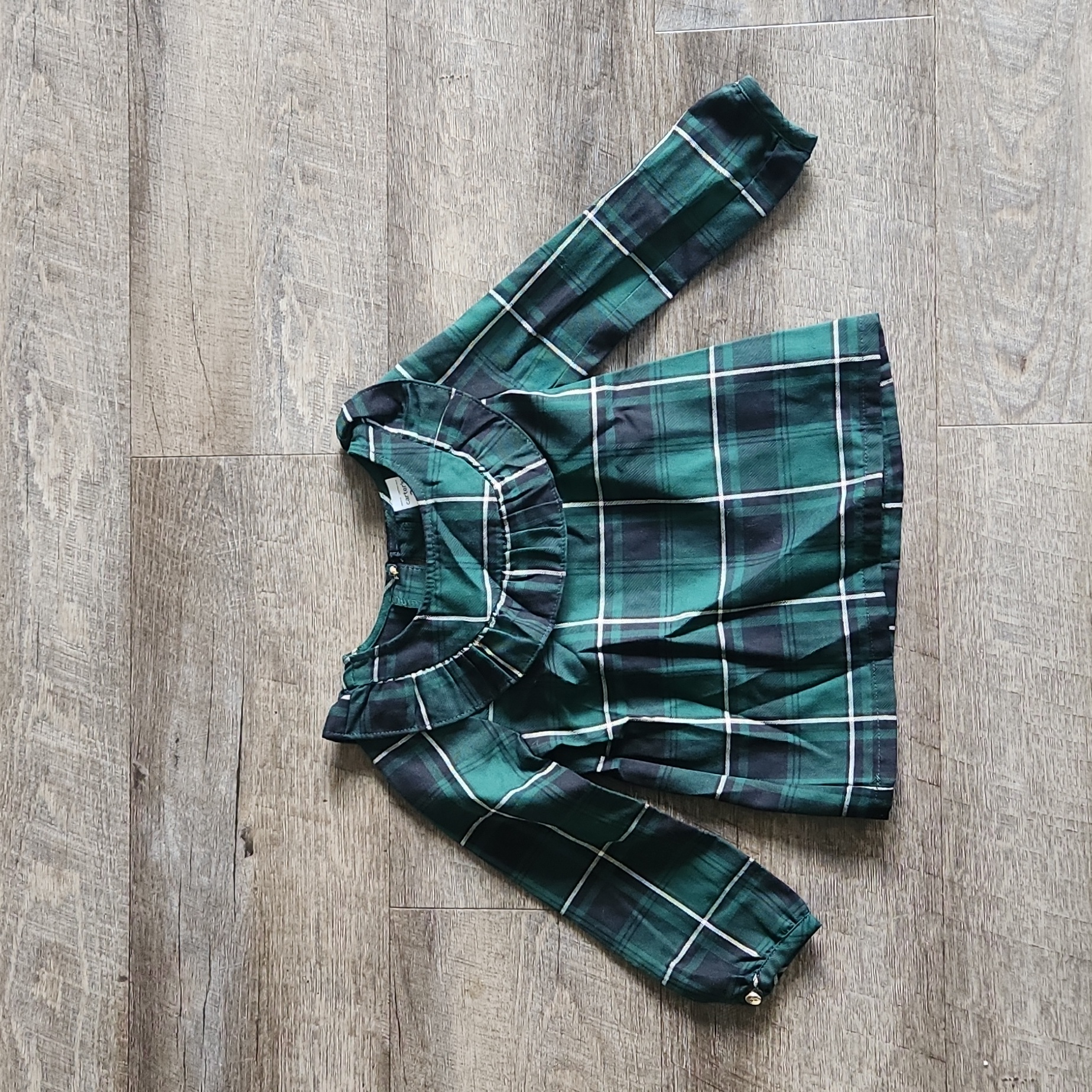 Green Plaid Shirt